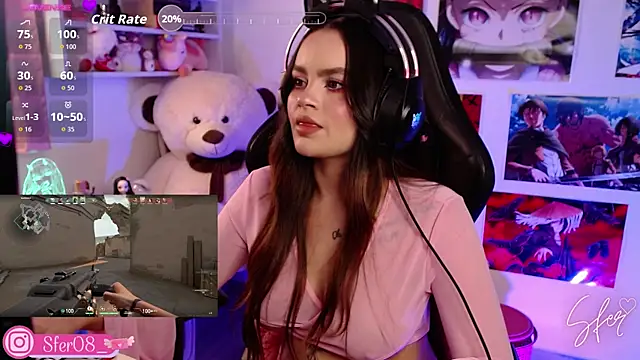 Iamsfer Adlı Modelin Canlı XXX Sohbeti