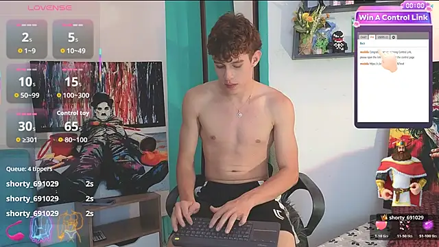 Show modela flowers18 na web-kameri