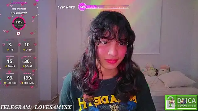 XXX chat uživo modela Lovelyamyy