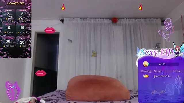 Pertunjukan Kamera Web linapalacios