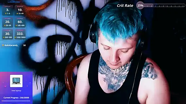 Marieblueeyes Webcam-Show