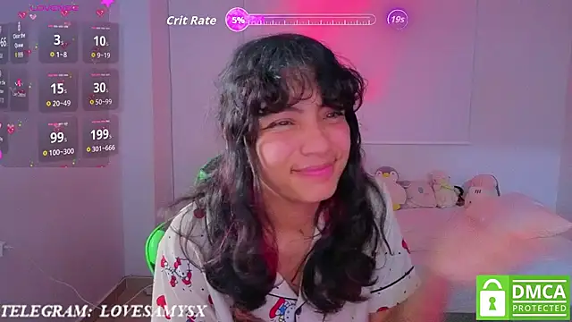 Lovelyamyy Chat XXX in diretta