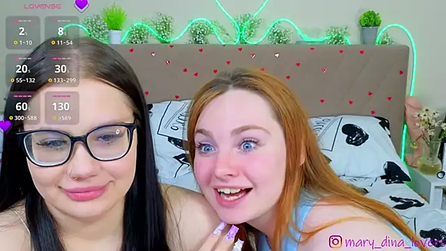 Вебкам-шоу Mary_Dina