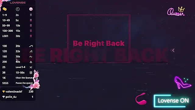 Pertunjukan Kamera Web BigCockValentina