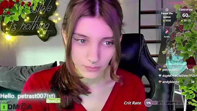 Živý XXX chat CherryBloom777