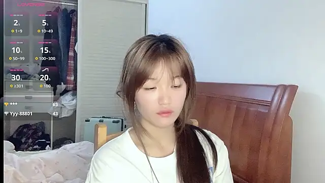 D-Wanming élő XXX-chatje