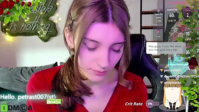 CherryBloom777 Adlı Modelin Canlı XXX Sohbeti