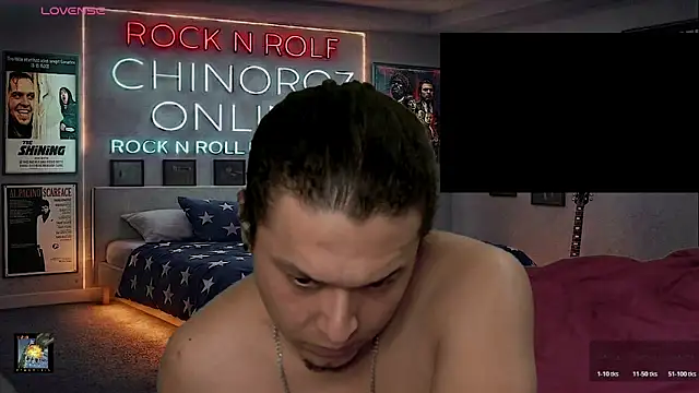 chino_roz 网络视讯表演