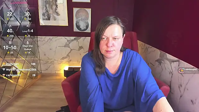 KellyPerfection élő XXX-chatje