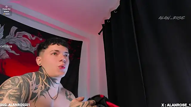 AlanRose01 Webcam show