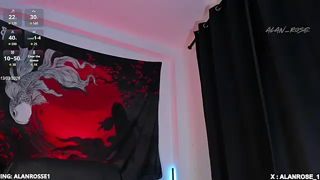 Show webcam de AlanRose01