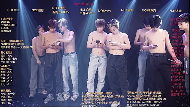 Show webcam de BTS-007