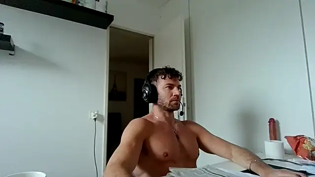 Show de alpha-hunk na webcam