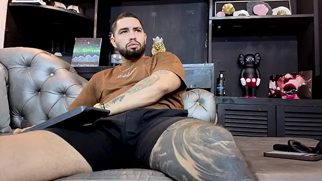 Show modela matteosantos na web-kameri