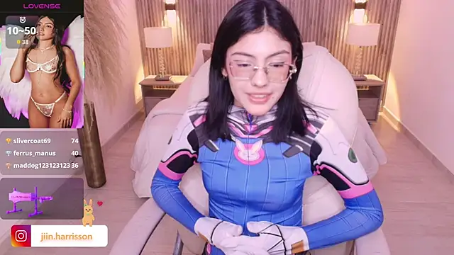 Chat +18 de Jin-harrison ao vivo