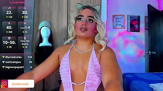 Pertunjukan Kamera Web Amber_bigdick22