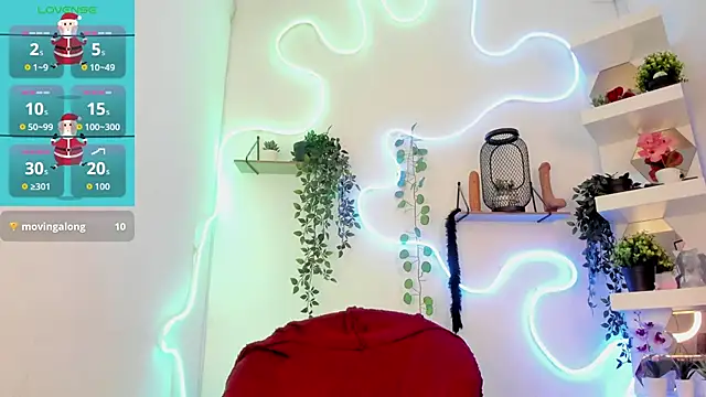 anuvyz_miller_: διαδικτυακό σόου στην κάμερα