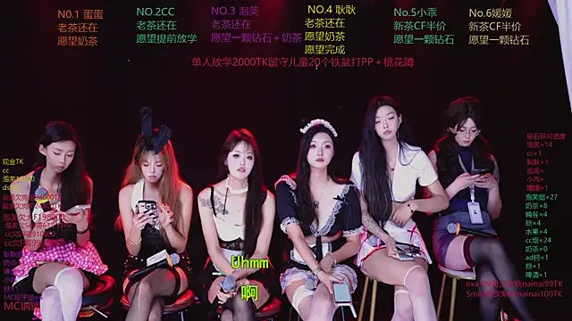 Show de ZNZ-101 na webcam