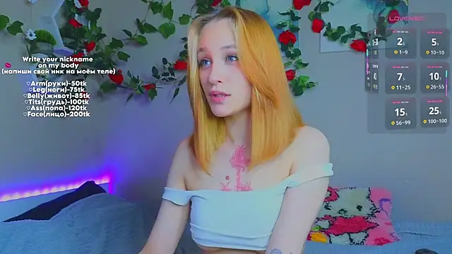 Chat XXX en directo de MaryRace