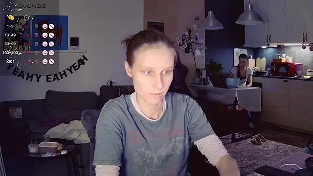 Show modela KatiKate na web-kameri