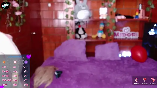 MidoriQuiinnn Webbikameraesitys