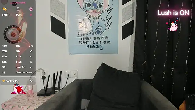 alexysgray élő XXX-chatje