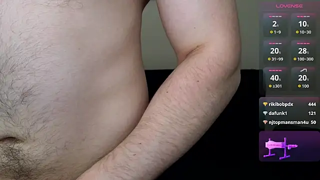 hairyncuteassのウェブカメラショー