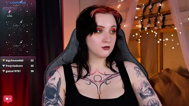 Chat XXX en directo de AsheLucker