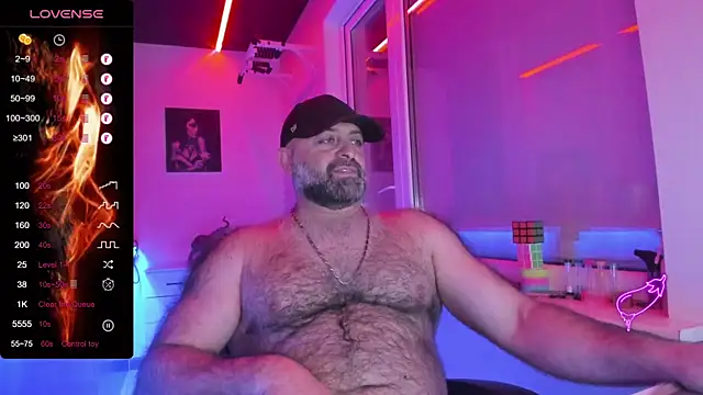 HAIR-MAN Webcam Show