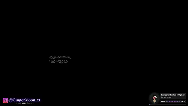 GingerMoon_ Show Webcam