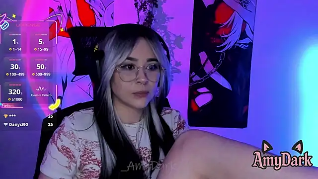 _AmyDark élő XXX-chatje