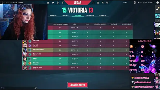 Chat +18 de linda_mort ao vivo