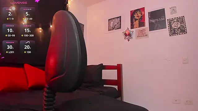 Show de SamanthaGriim na webcam