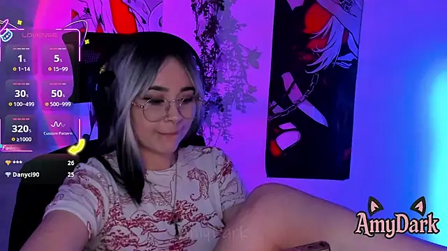 Chat +18 de _AmyDark ao vivo