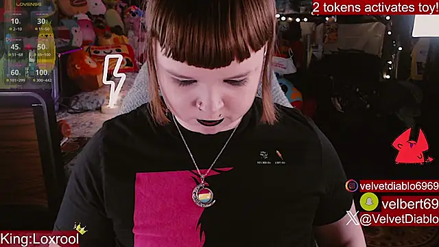 Chatroom XXX en direct de VelvetDiablo