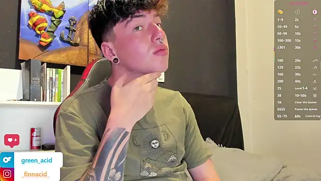 Green_acid01 网络视讯表演