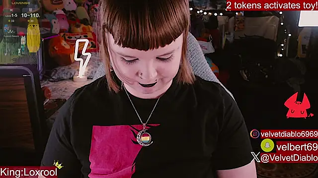 Pokazy przed kamerką – VelvetDiablo