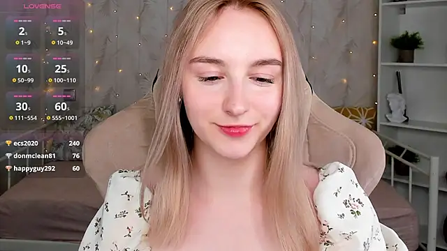 Shy_Polly Show in webcam