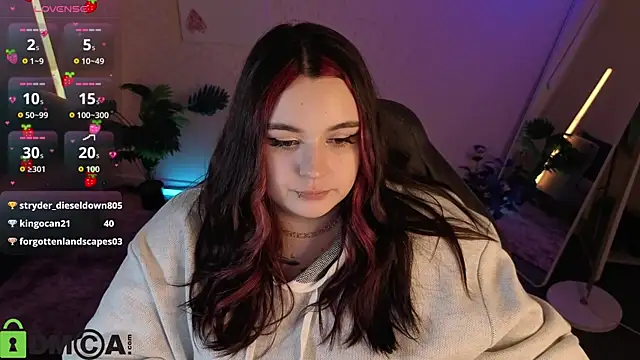 Mia_R0ss webkamerás műsora