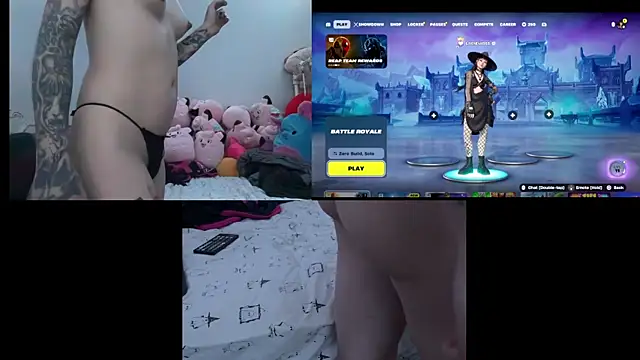 Show Webcam de LiliEvil69