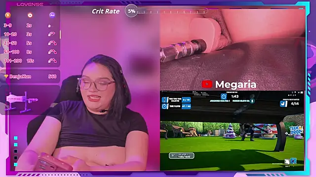 Chat +18 de MegariaB ao vivo