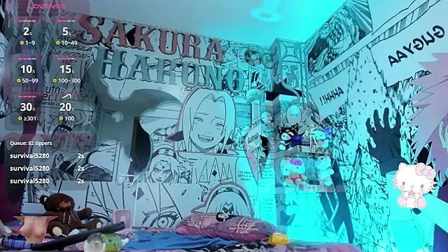 Chatroom XXX en direct de Megan_cute4u