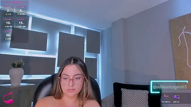 AllisonRogersX 라이브 XXX 채팅