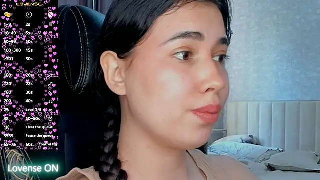 Show de Diara_1an na webcam