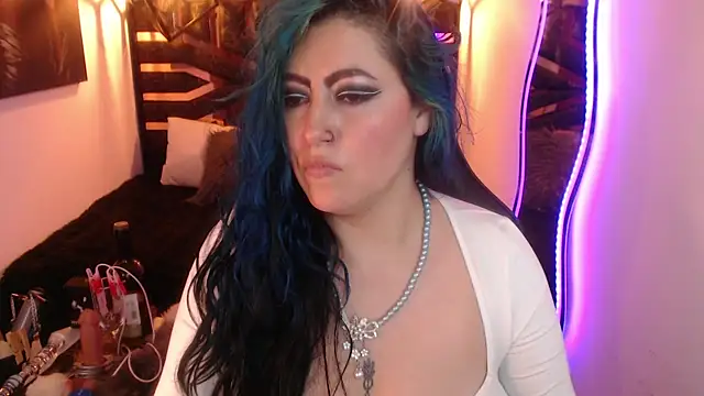 Show de scarleth_blue na webcam