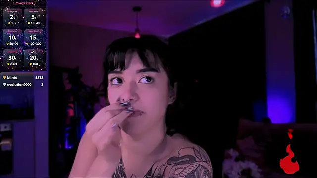 Chat +18 de VanessaBlackrose ao vivo