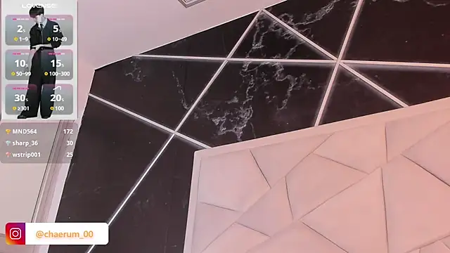 Show de AerumChae na webcam