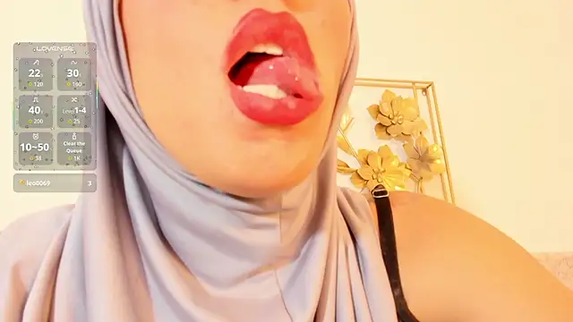 Show webcam de hanajameela