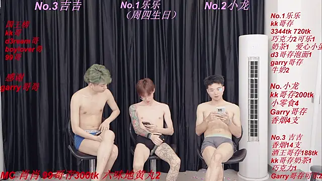 Show de BeautifulBoys-888 na webcam