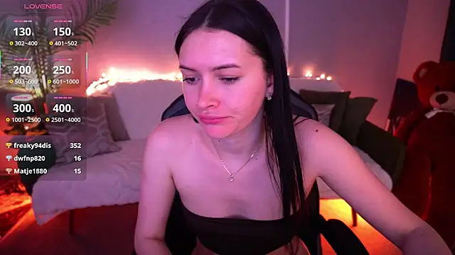 Show de MilaSecrett na webcam